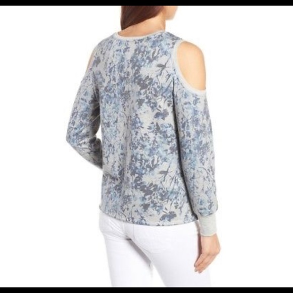Gibson (Nordstrom) Cold Shoulder Sweatshirt - Picture 2 of 7